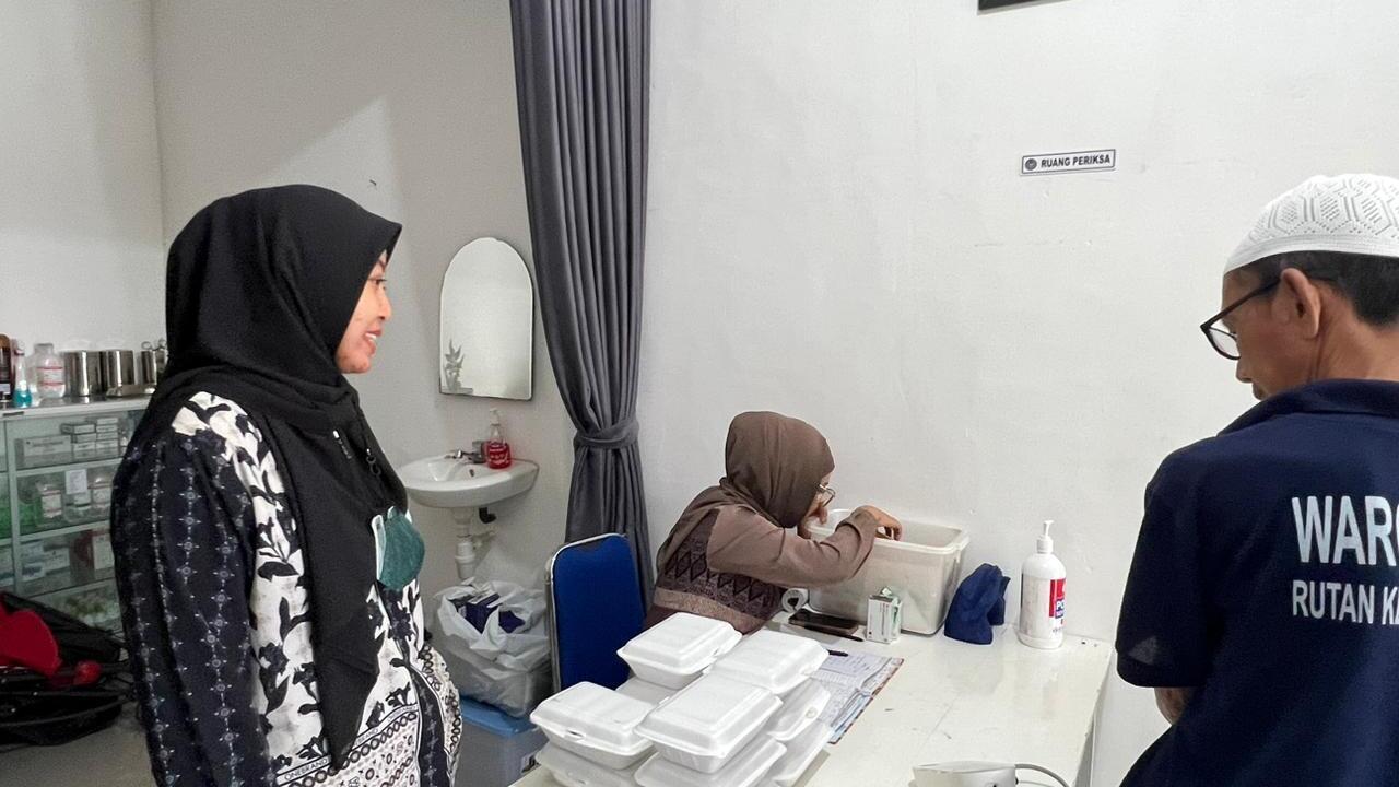 Rutan Baturaja Lakukan Pemeriksaan Kesehatan Bagi Warga Binaan