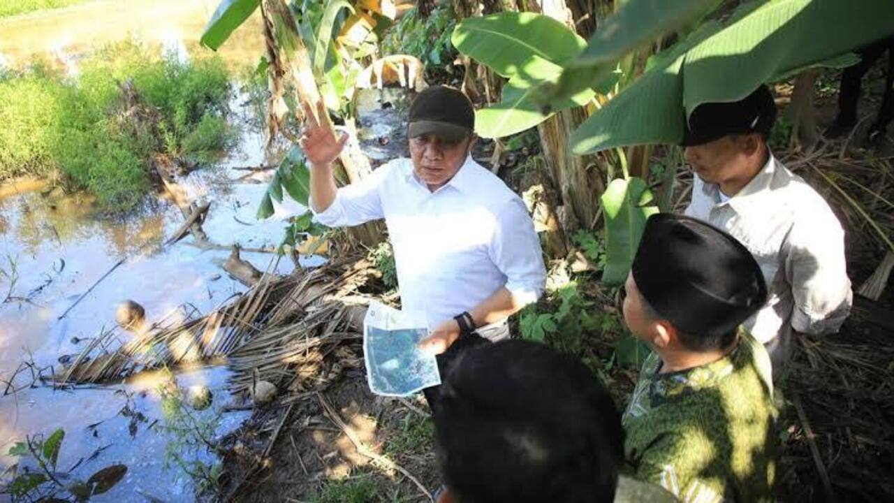 Atasi Banjir Musiman, Pemkab OKU Akan Bangun Talud dan Kolam Retensi