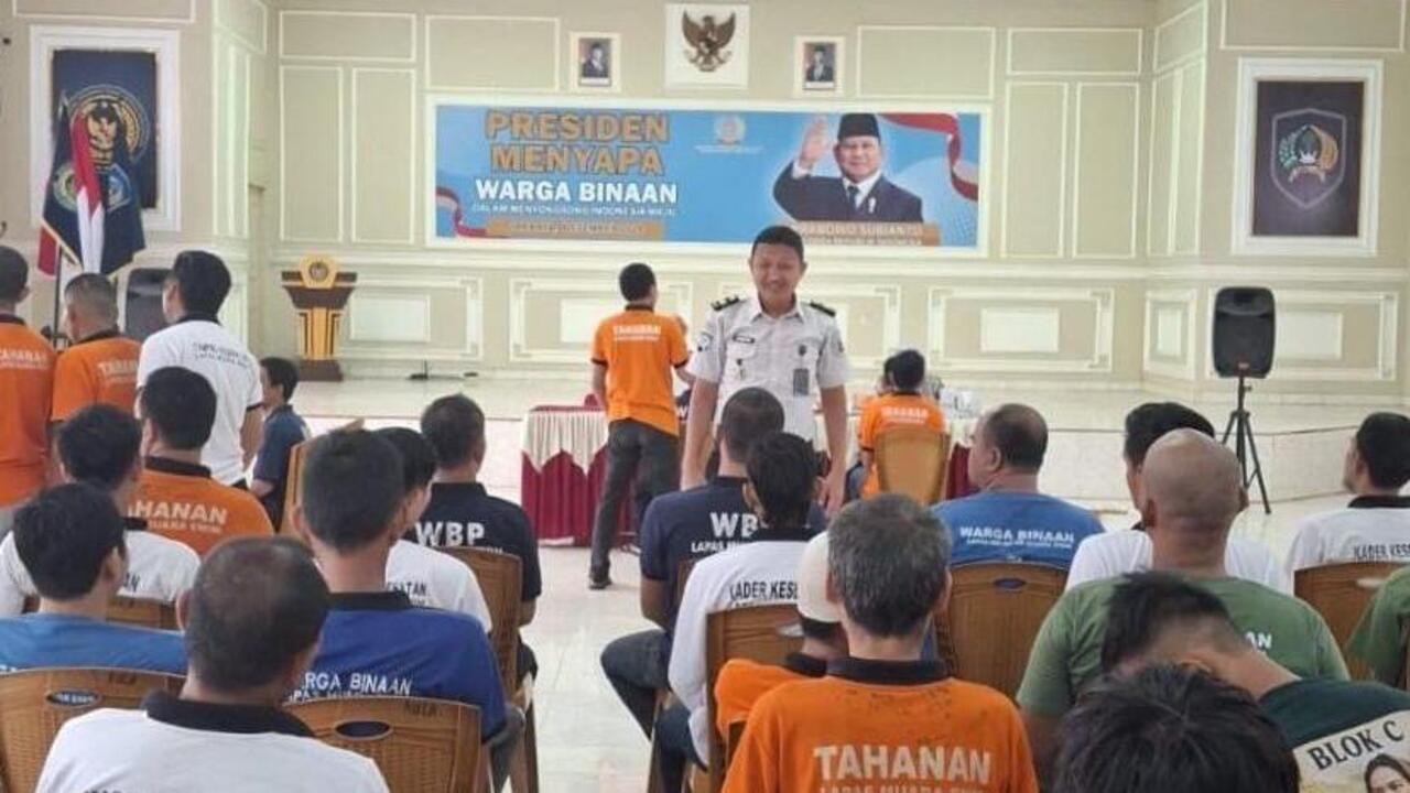 80 Warga Binaan Lapas Muara Enim Ikuti Pengobatan Gratis 
