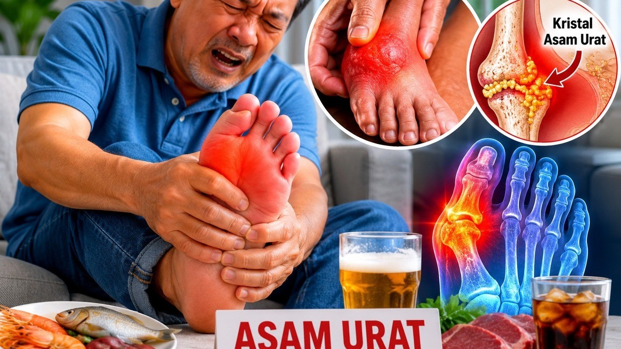 Asam Urat: Ini Pemicu dan Cara Mengatasi Secara Alami 