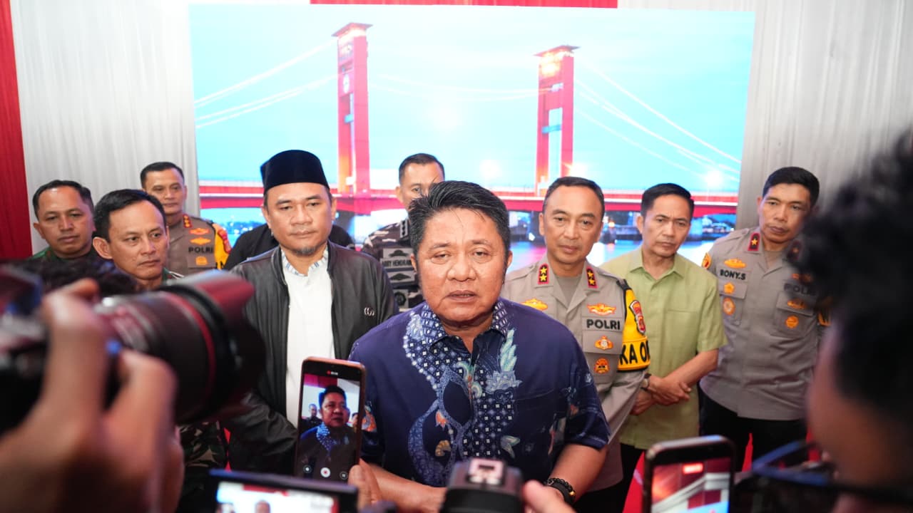 Kapolda Sumsel Pastikan Malam Takbiran Aman, 4.303 Personel Disiagakan Penuh