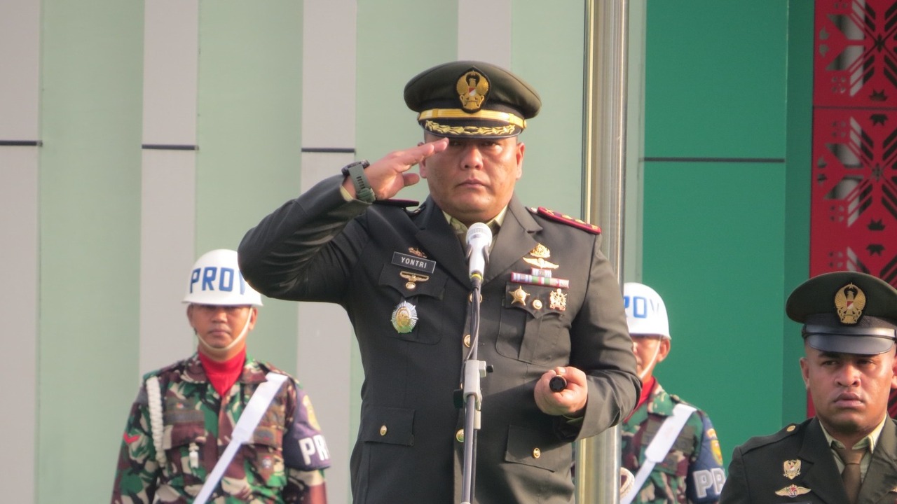 Dandim 0402/OKI Tekankan Pentingnya Nilai-Nilai Pancasila