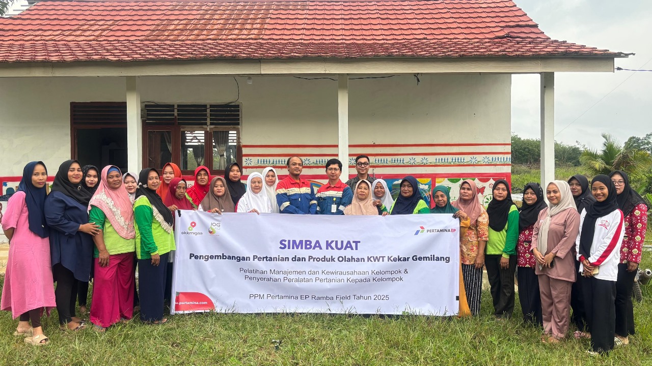 PEP Ramba Field Luncurkan Program SIMBA KUAT, Dorong Pemberdayaan Masyarakat Desa Keluang