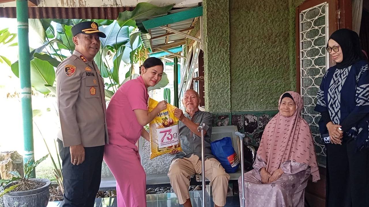 Wujud Penghormatan, Polres Lubuklinggau Anjangsana ke Rumah Purnawirawan Polri, Tokoh Ini yang Disambangi!