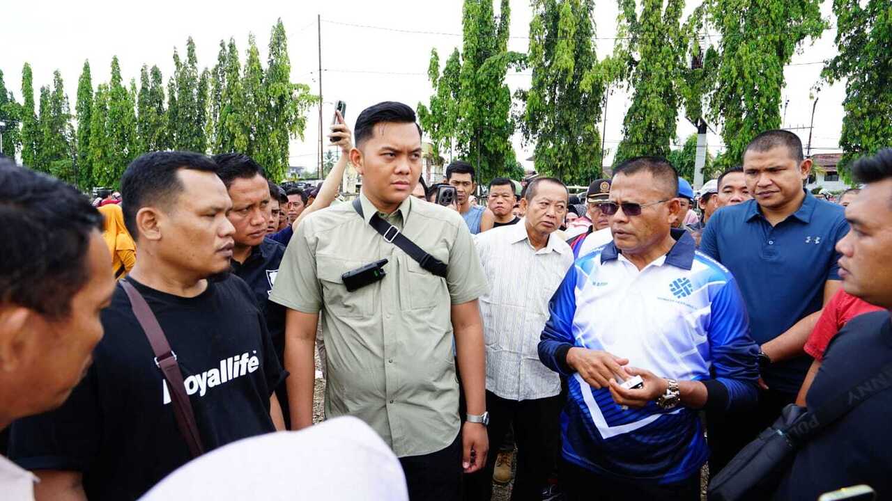 Tinjau Lokasi Pemindahan Pasar Subuh, H Arlan: Harus Pindah, Kuangkat Kalau Tidak Pindah!
