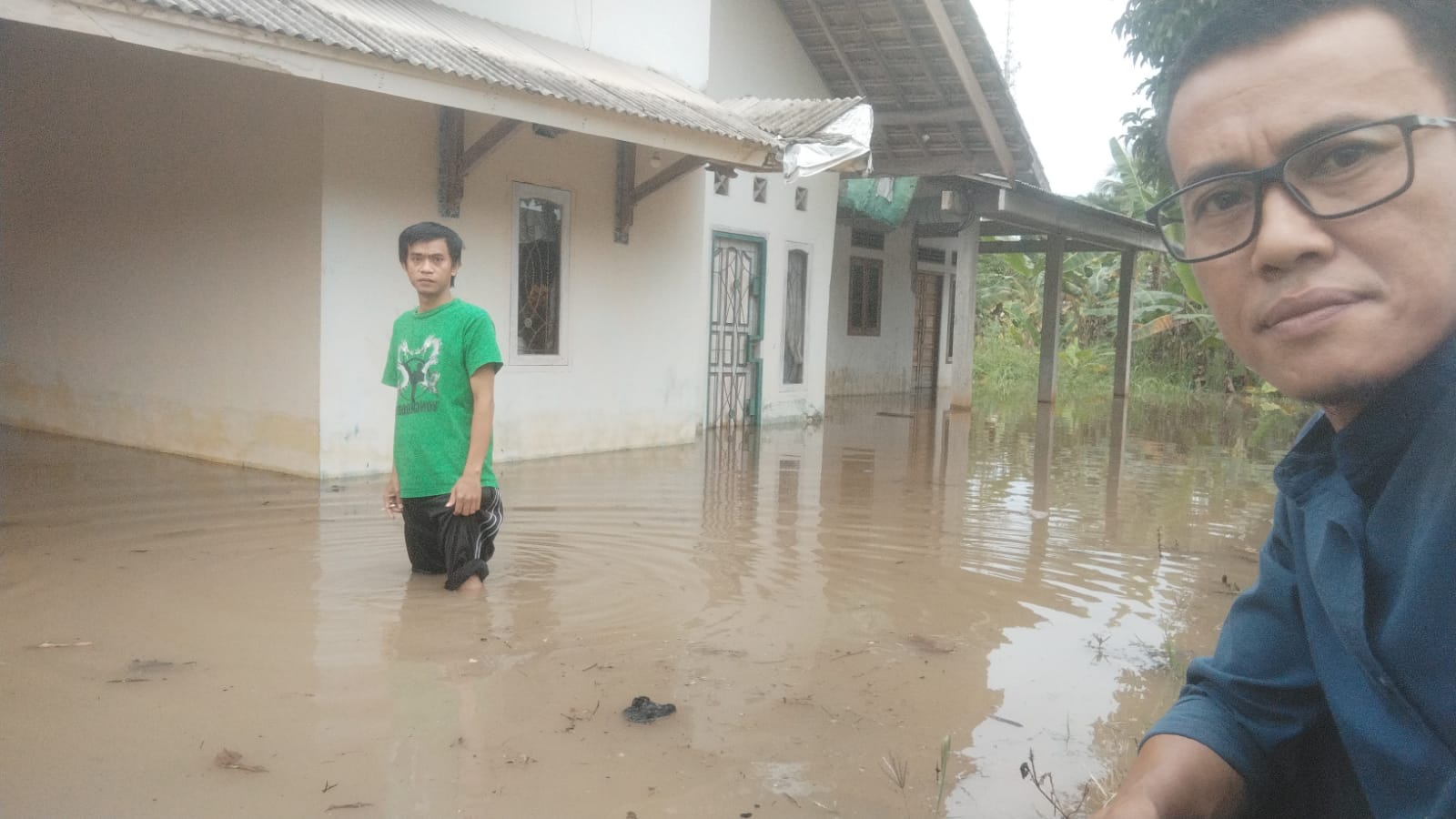 Diguyur Hujan Sejak Pagi, Sejumlah Kawasan di Kota Baturaja Terendam Banjir