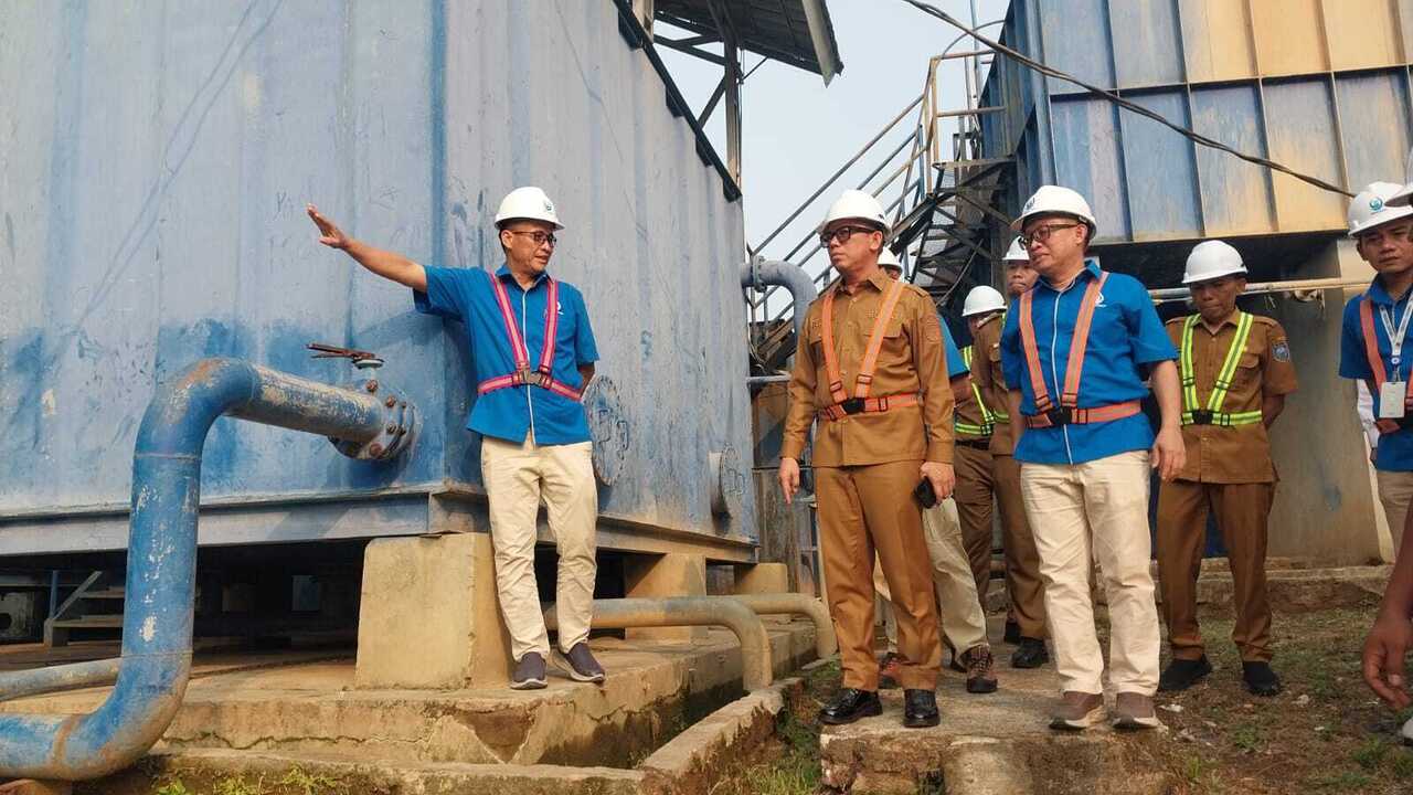 Cek WTP Bakung, Bupati OKU Pastikan Distribusi Air Bersih Kembali Lancar