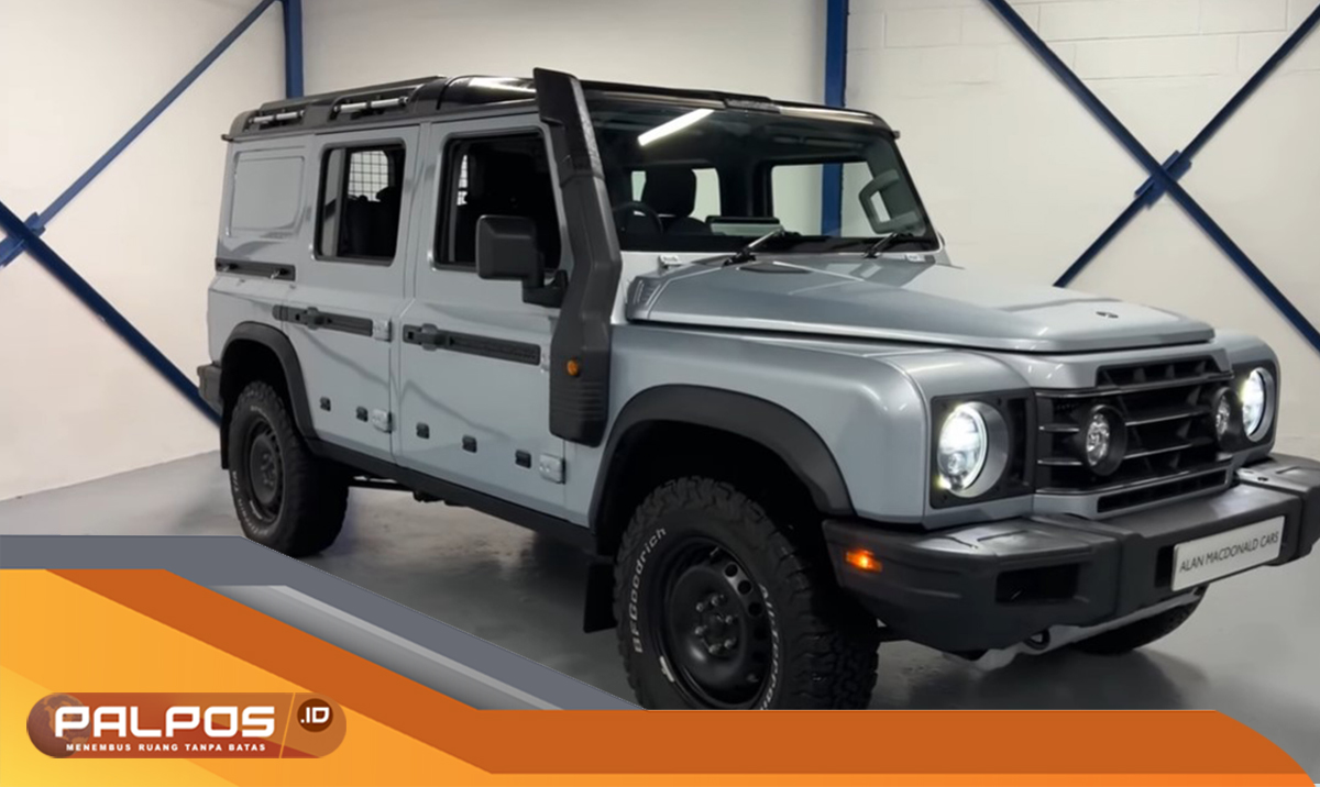 SUV Gagah Ineos Grenadier Mengaspal :  Penghancur Dominasi Land Rover dan Jeep Rubicon !