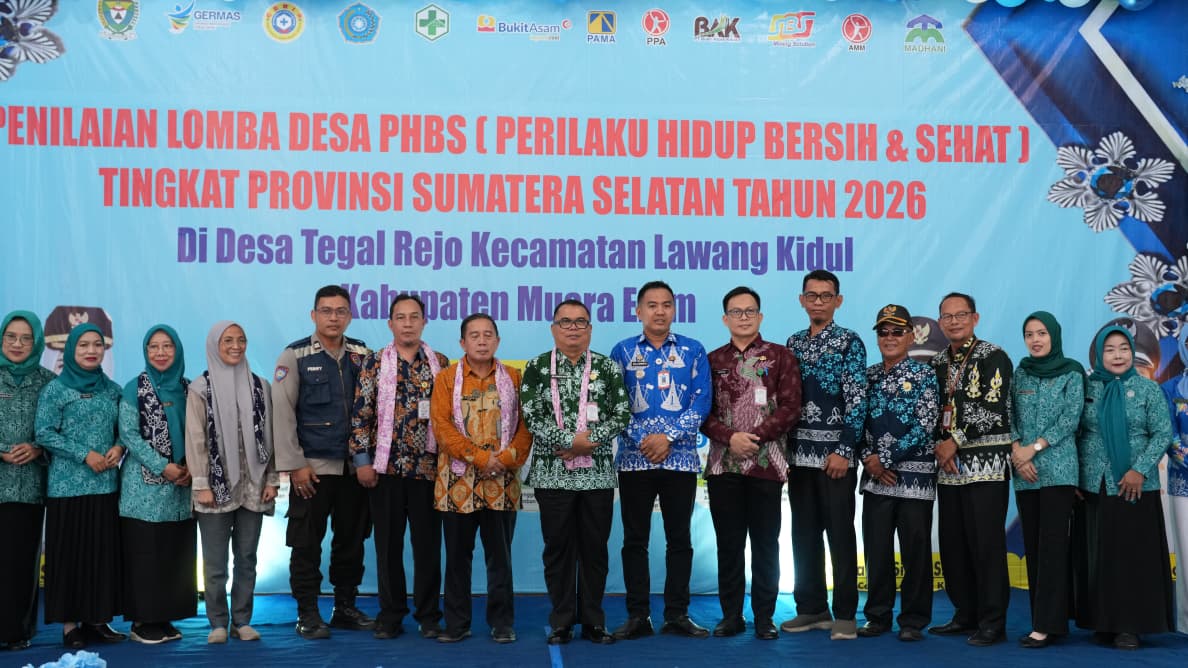 Tegal Rejo Targetkan Juara 1 Lomba PHBS Tingkat Sumsel
