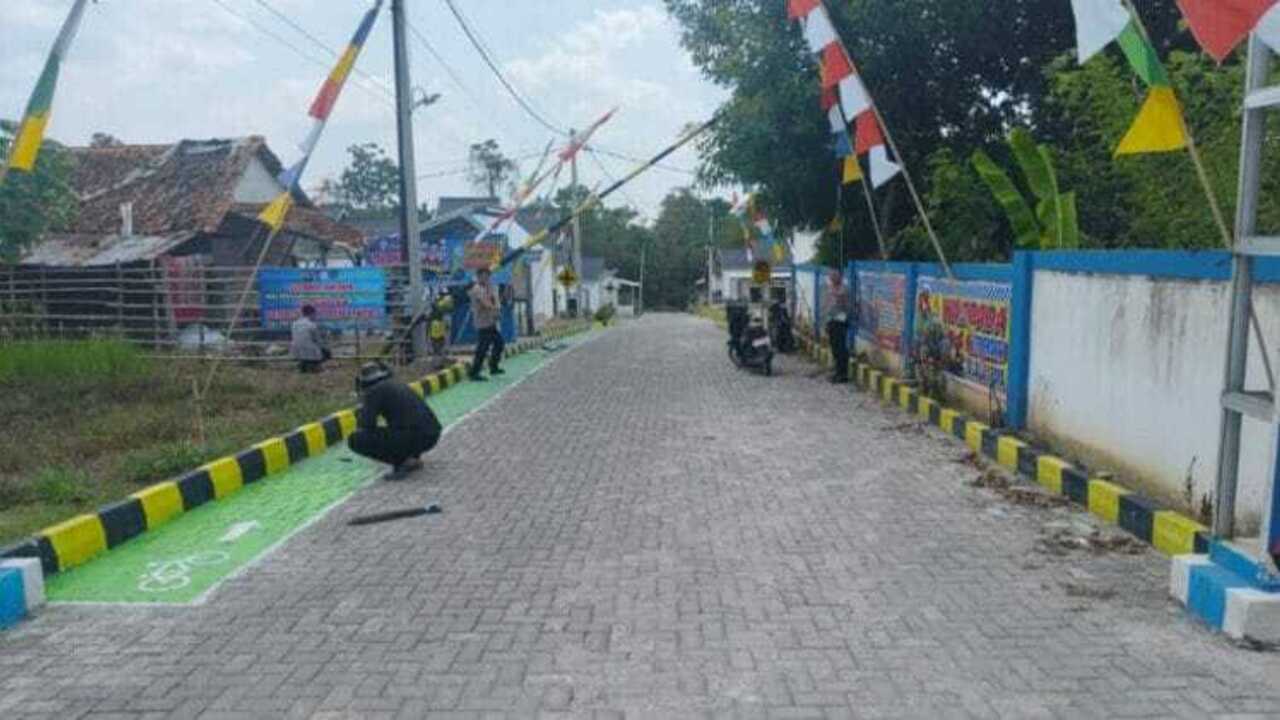 Sat Lantas Polres OKU Bentuk Kampung Tertib Lalu Lintas