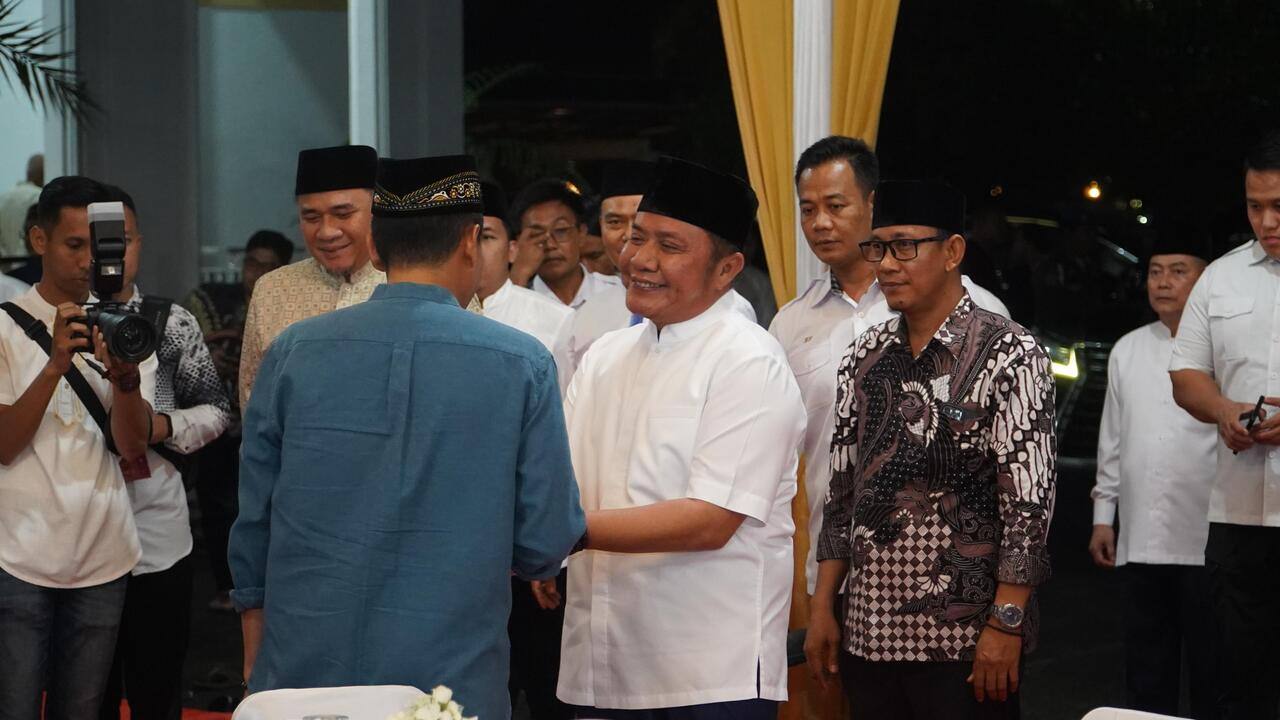 Perkuat Silaturahmi Bersama Forkopimda, HDCU  Hadiri Safari Ramadhan di Masjid Ar-Ra'iyah DPRD Sumsel