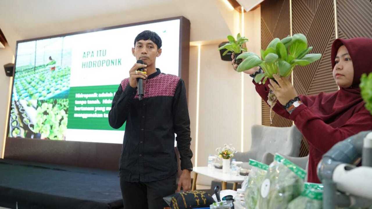 Pusri Dorong Ketahanan Pangan melalui Pelatihan Urban Farming