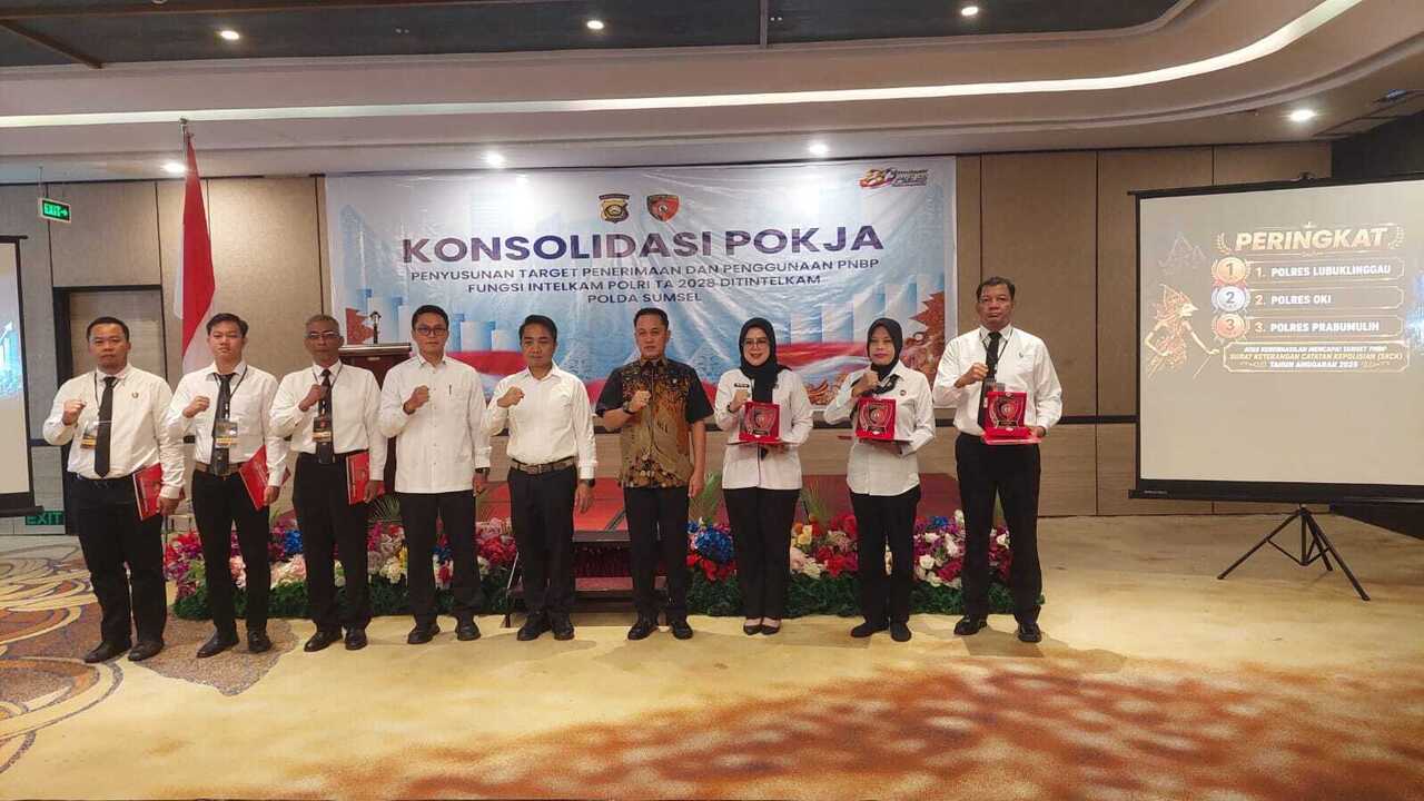 Sat Intelkam Polres Lubuklinggau Raih Peringkat Pertama PNBP Se-Sumsel