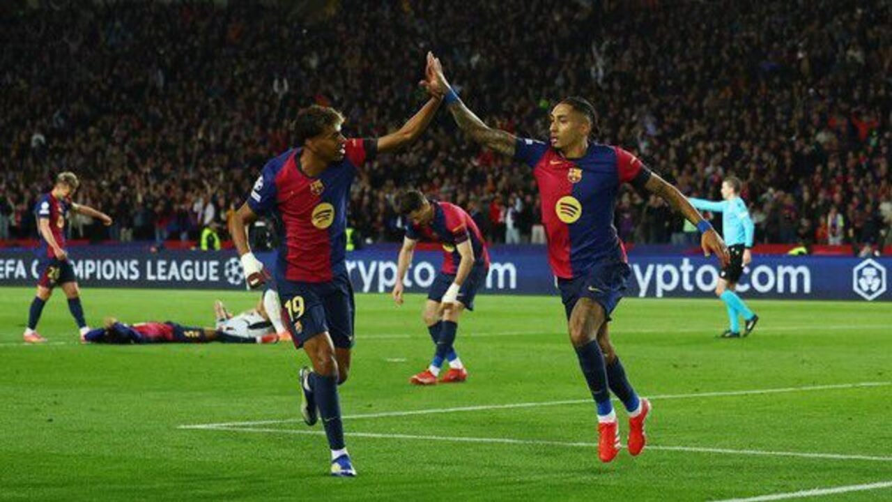 Gol & Assist! Lamine Yamal Jadi Bintang, Barcelona ke Perempat Final UCL