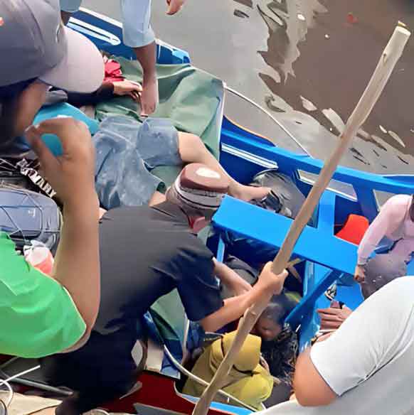 Dua Orang Dikabarkan Meninggal Akibat Tabrakan Speed Boat di Perairan Tulung Selapan