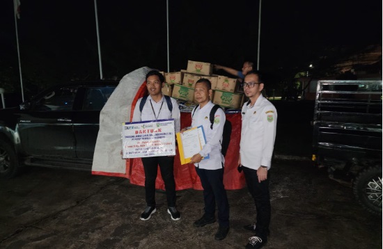 Cepat Tanggap, Pusri Berikan  Bantuan untuk Warga Terdampak Banjir di Baturaja 