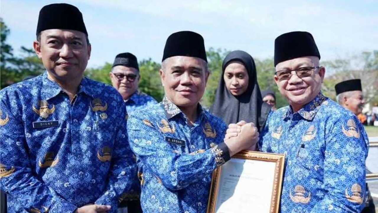 Muhsin Abdullah Purna Tugas, Dicky Syailendra Resmi Menjabat Plh Sekda Ogan Ilir