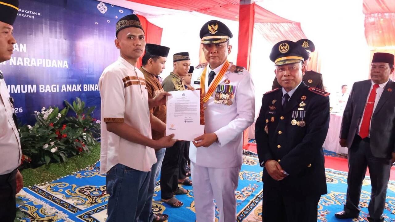 326 Warga Binaan Lapas Martapura Terima Remisi, Dua Bebas Langsung