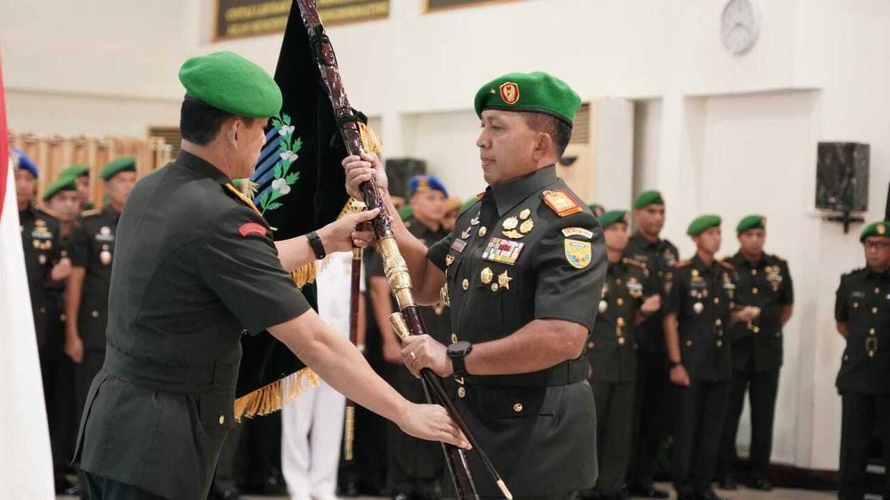 Brigjen TNI Khabib Mahfud Resmi Menjabat Danrem 044/Gapo
