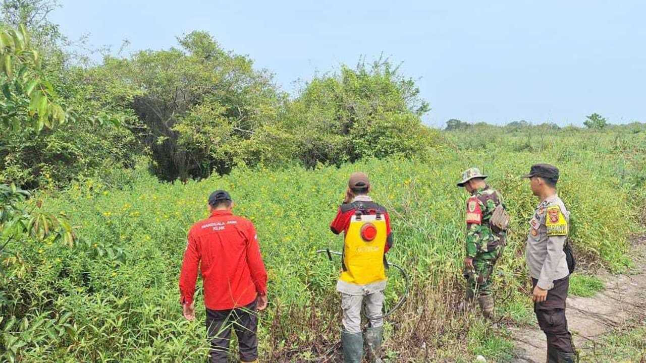 Tim Gabungan Gelar Patroli Terpadu Cegah Karhutla 