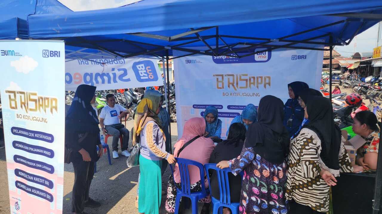 BRI SAPA Gencar Edukasi Cashless