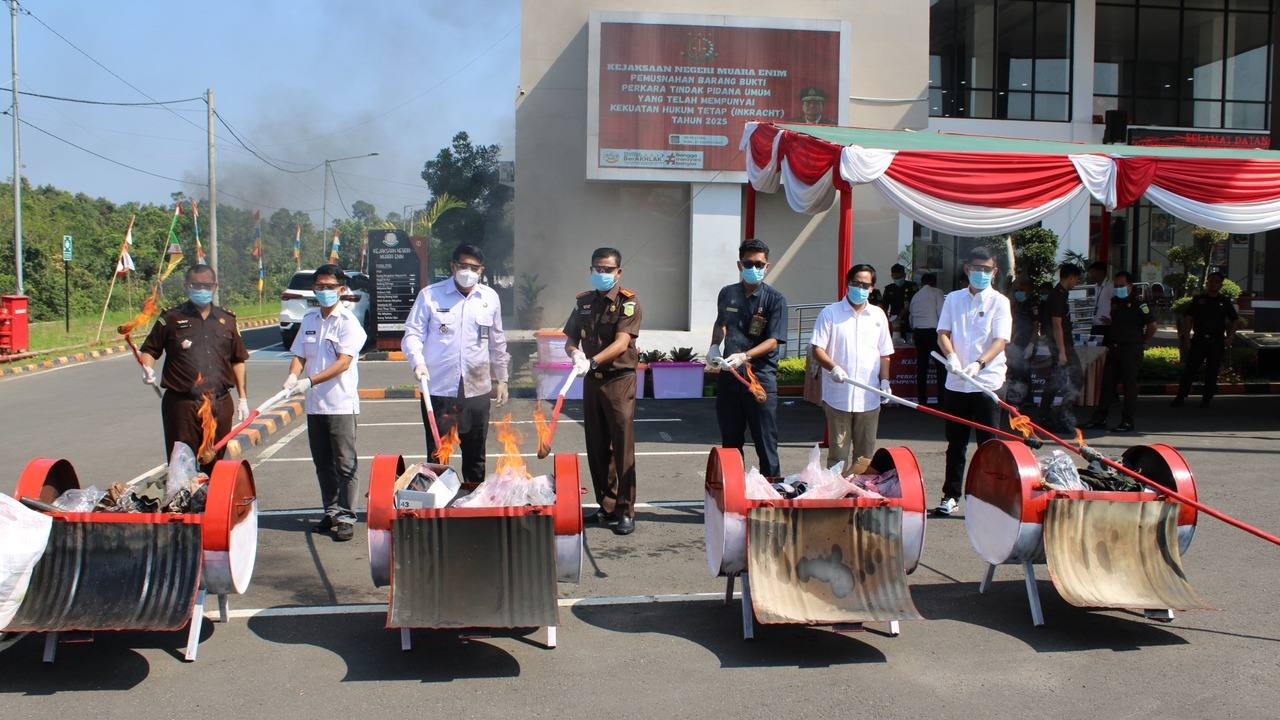 Musnahkan Ribuan Gram Narkotika, Selamatkan 15 Ribu Jiwa