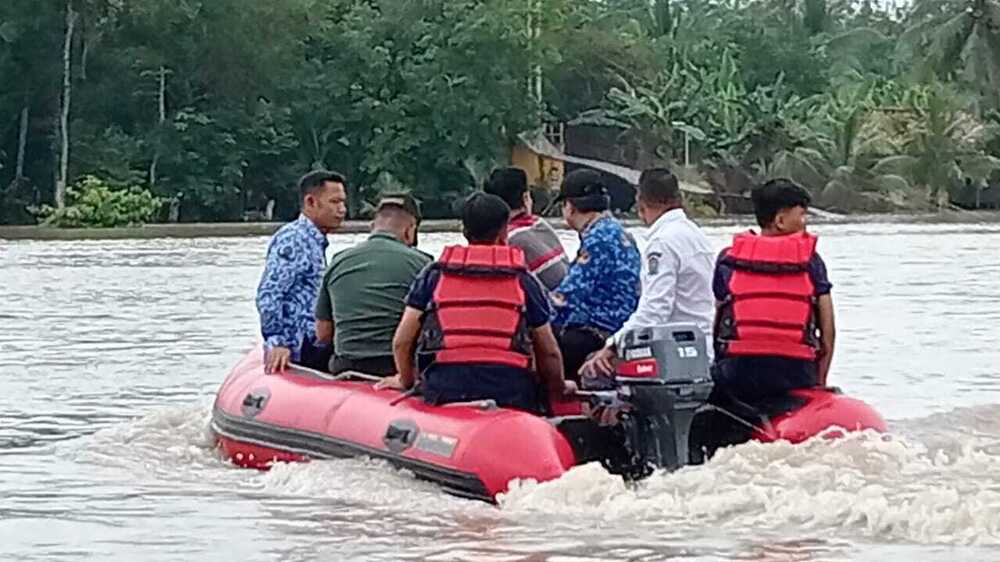 Sungai Lematang Meluap, Jembatan Gantung Putus, 63 KK Butuh Bantuan Sembako