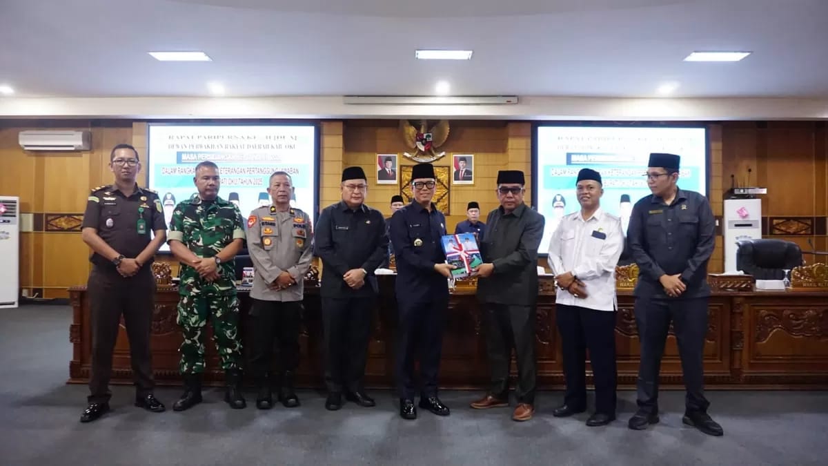 Harmoni Eksekutif dan Legislatif, DPRD dan Pemkab OKU Kompak Bahas LKPJ 2025