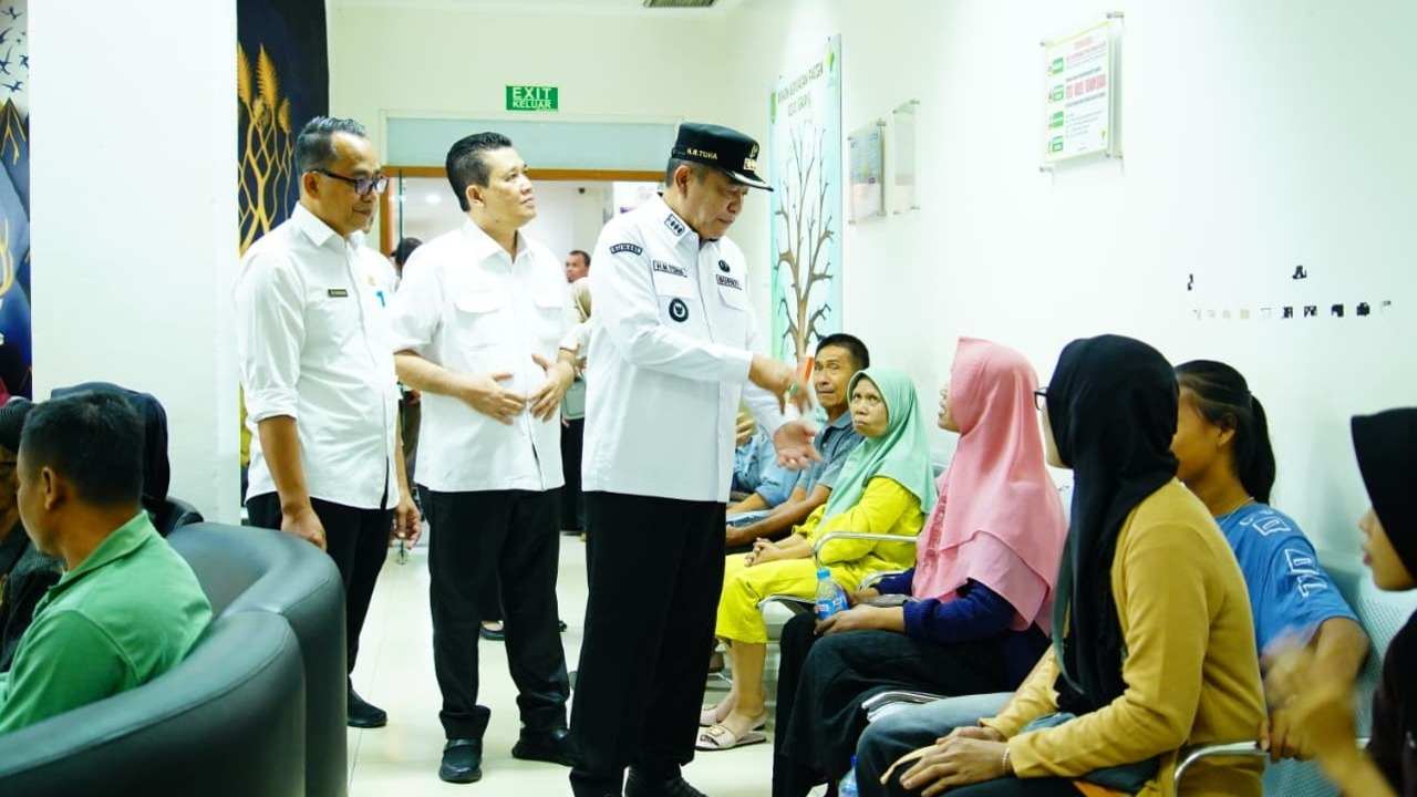 Hari Pertama Kerja Pasca Lebaran Idul Fitri 1447 H, Bupati Muba Lakukan Pengecekan Pelayanan Publik