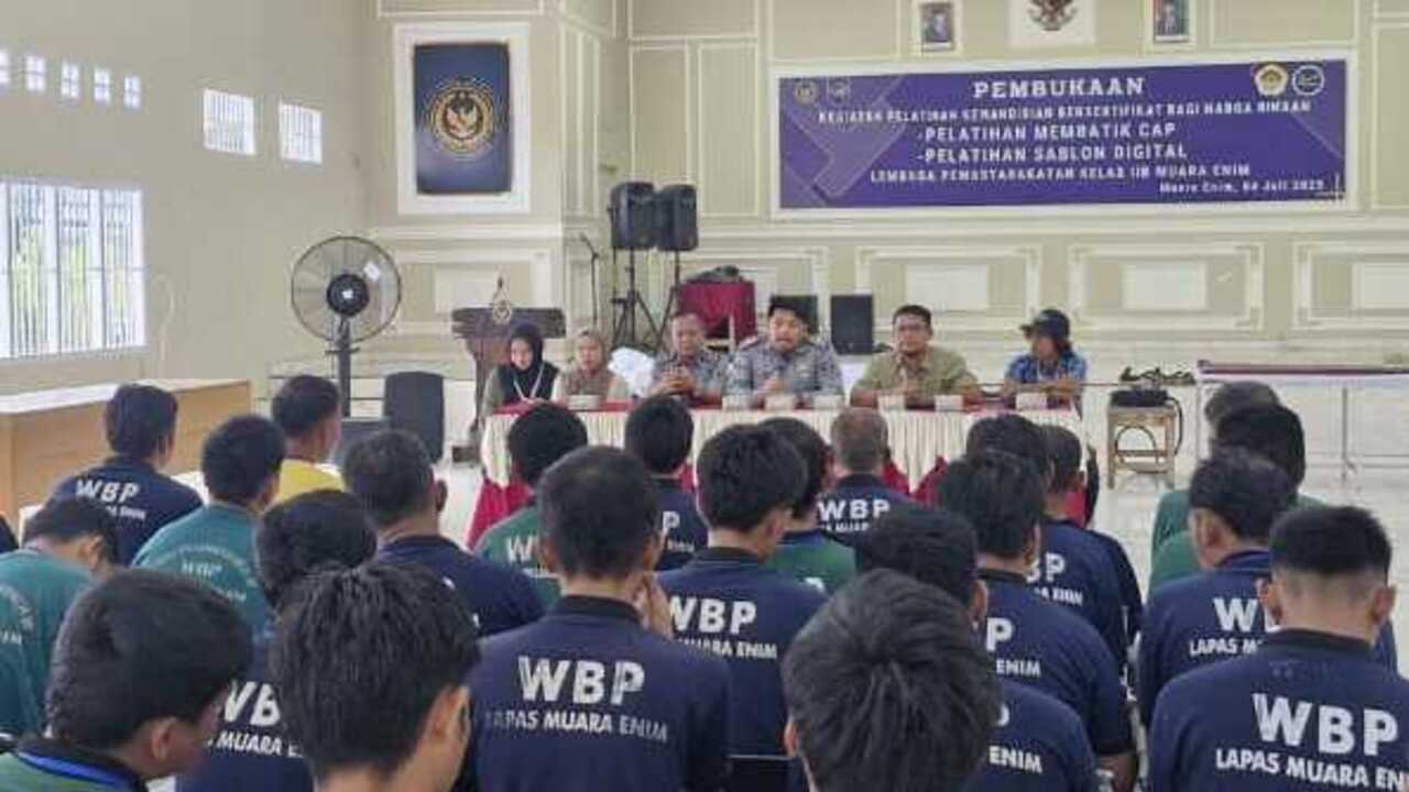 40 Warga Binaan Ikuti Pelatihan Membatik