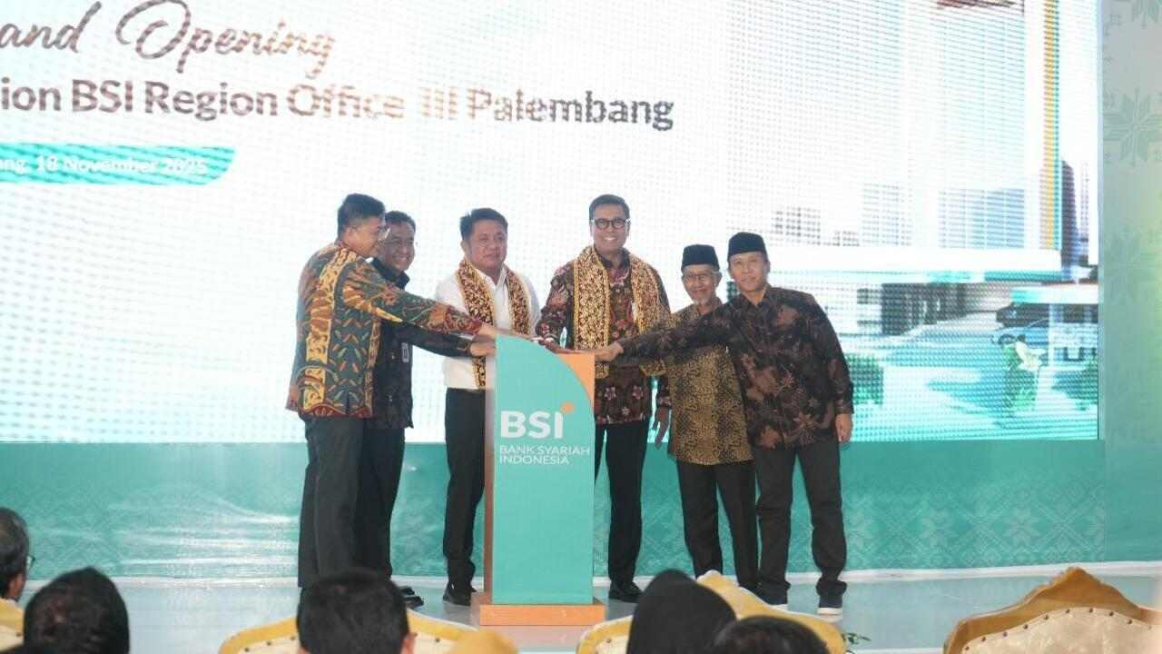 Kemenkum Sumsel Apresiasi Peresmian Gedung Baru BSI Palembang sebagai Mitra Strategis : Optimalisasi Layanan 