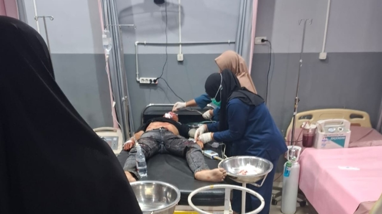 Tabrak Truk Mogok, Pengendara RX King Luka.Berat