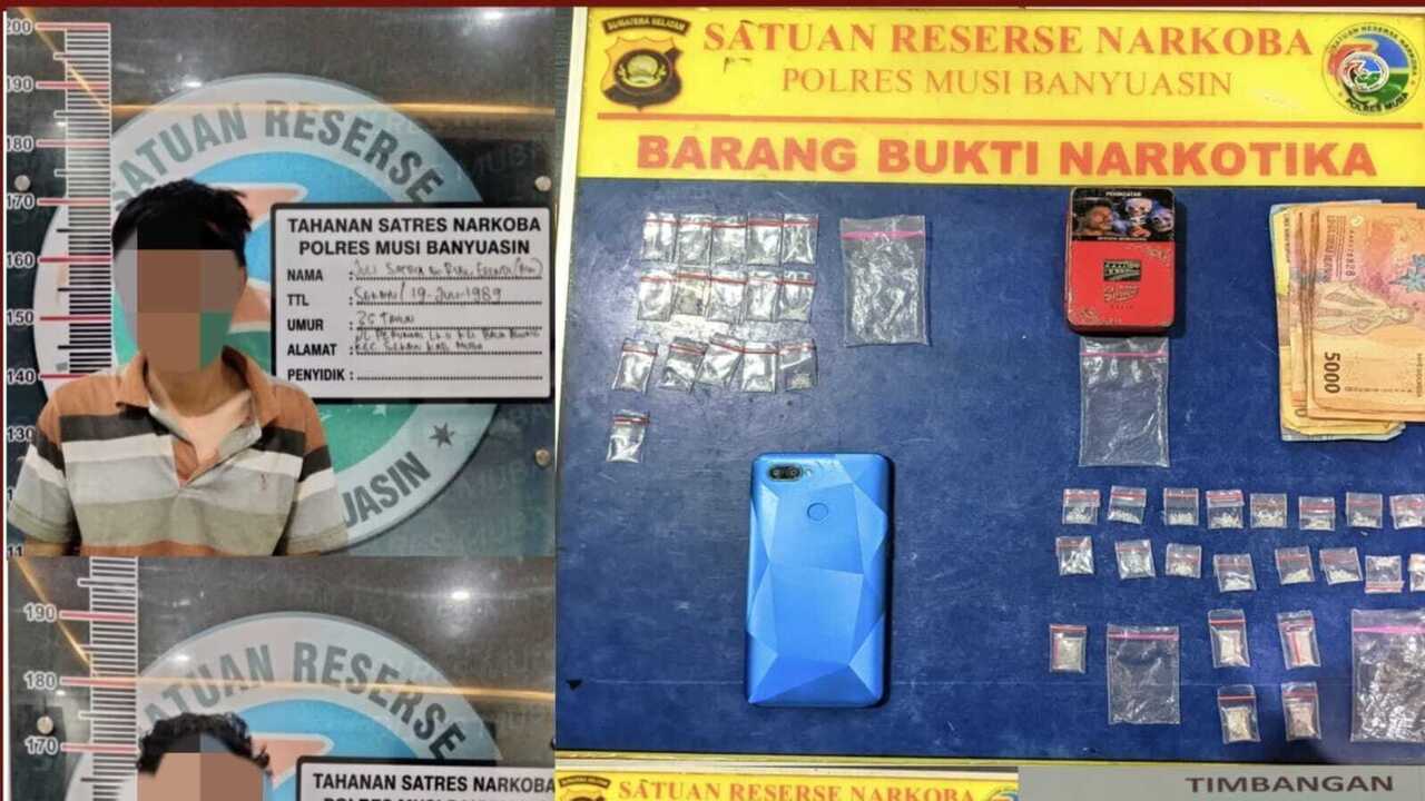 Dua Pengedar Sabu di Sekayu diamankan    