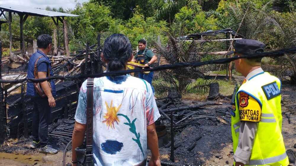 Refinery Terbakar di Bangun Sari, Polsek Babat Toman Langsung Tangkap Pengelolanya