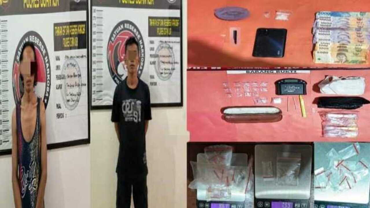 Ungkap Peredaran Sabu di Tanjung Raja, Polres Ogan Ilir Amankan Dua Pengedar