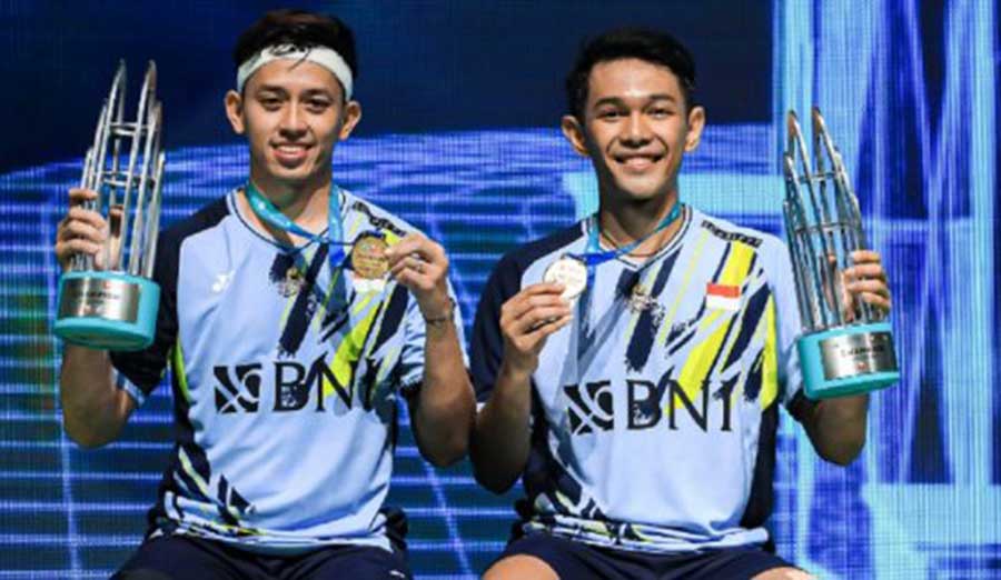 Pembuktian Nomor 1 BWF, Fajar/Rian Sabet Juara Malaysia Open 2023