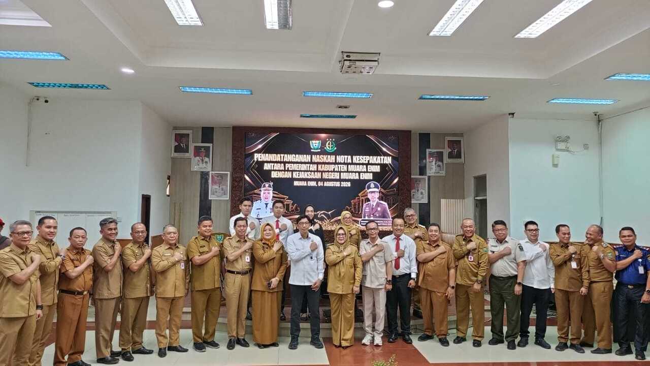 Pemkab-Kejari Muara Enim  MoU Pendampingan Hukum 