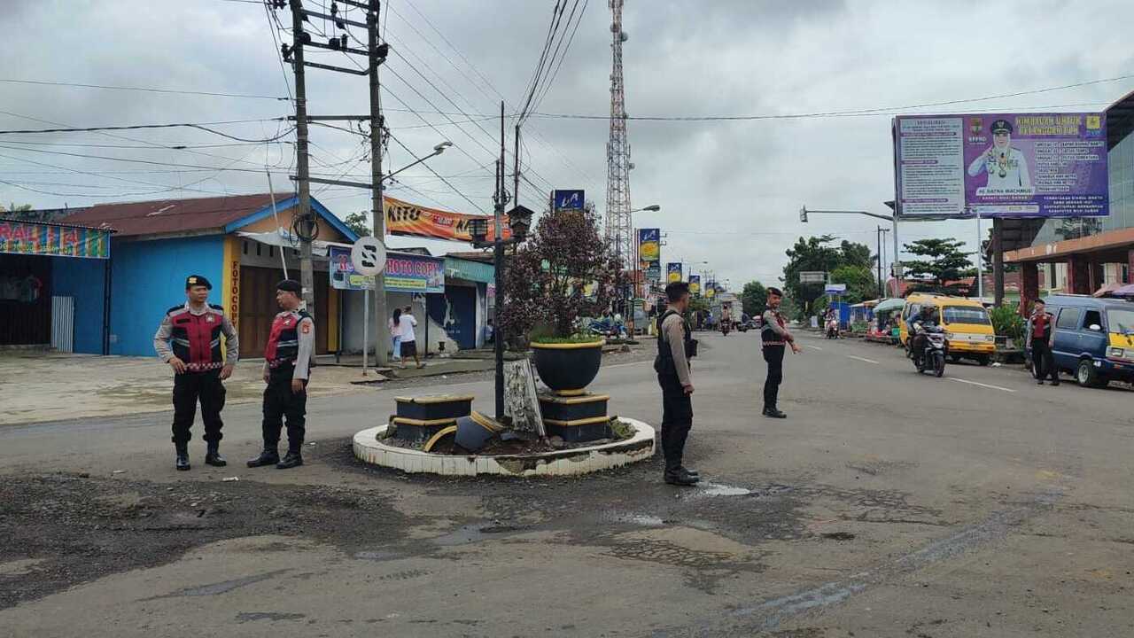 Polres Mura Tingkatkan Patroli : Antisipasi Gangguan Kamtibmas Selama Libur Panjang 