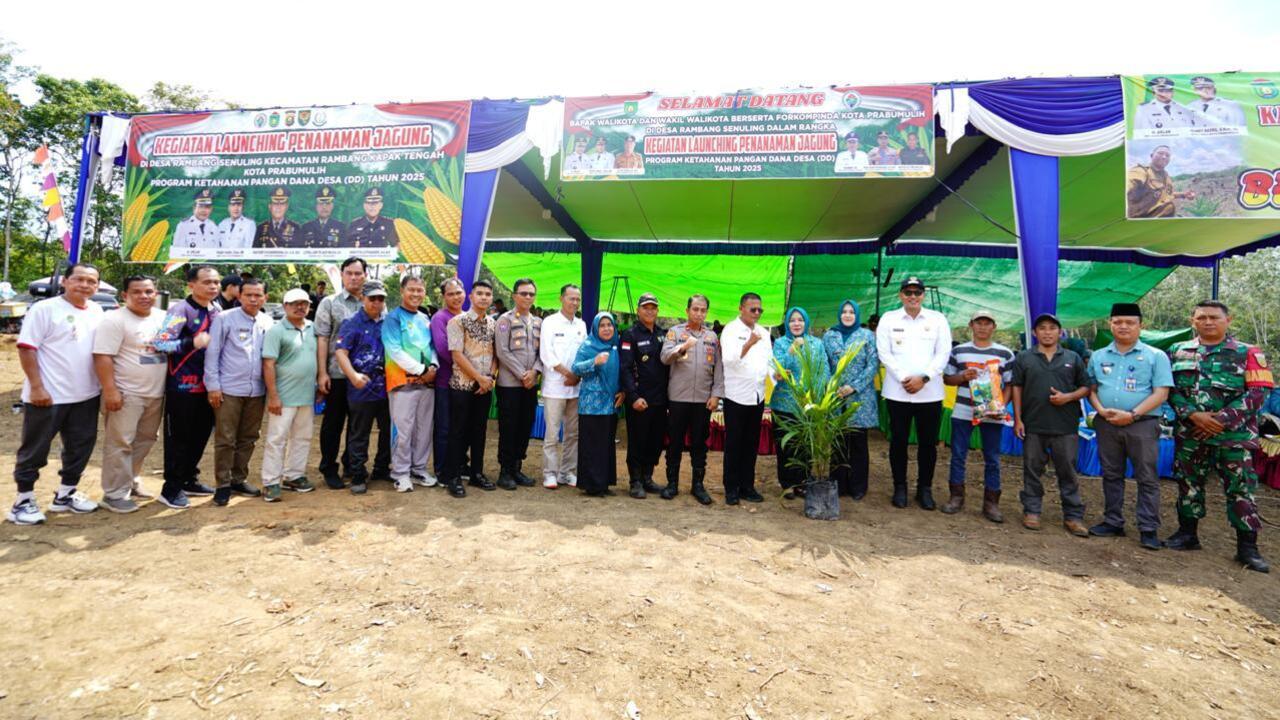 Pemkot Prabumulih Buka 322 Hektar Lahan Petani Secara Gratis, Program Berlanjut Tahun 2026