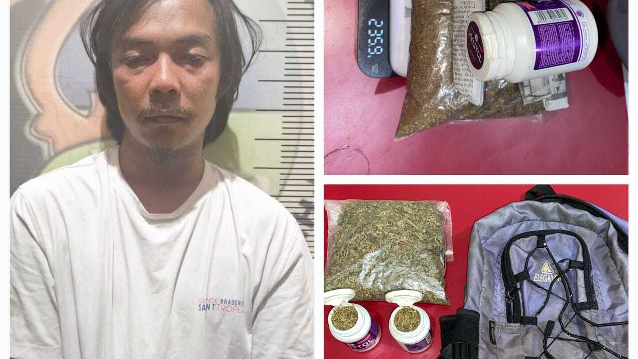 Tangkap Seorang Kurir Ganja, Satresnarkoba Polres Prabumulih Sita 235,9 Gram Ganja Kering