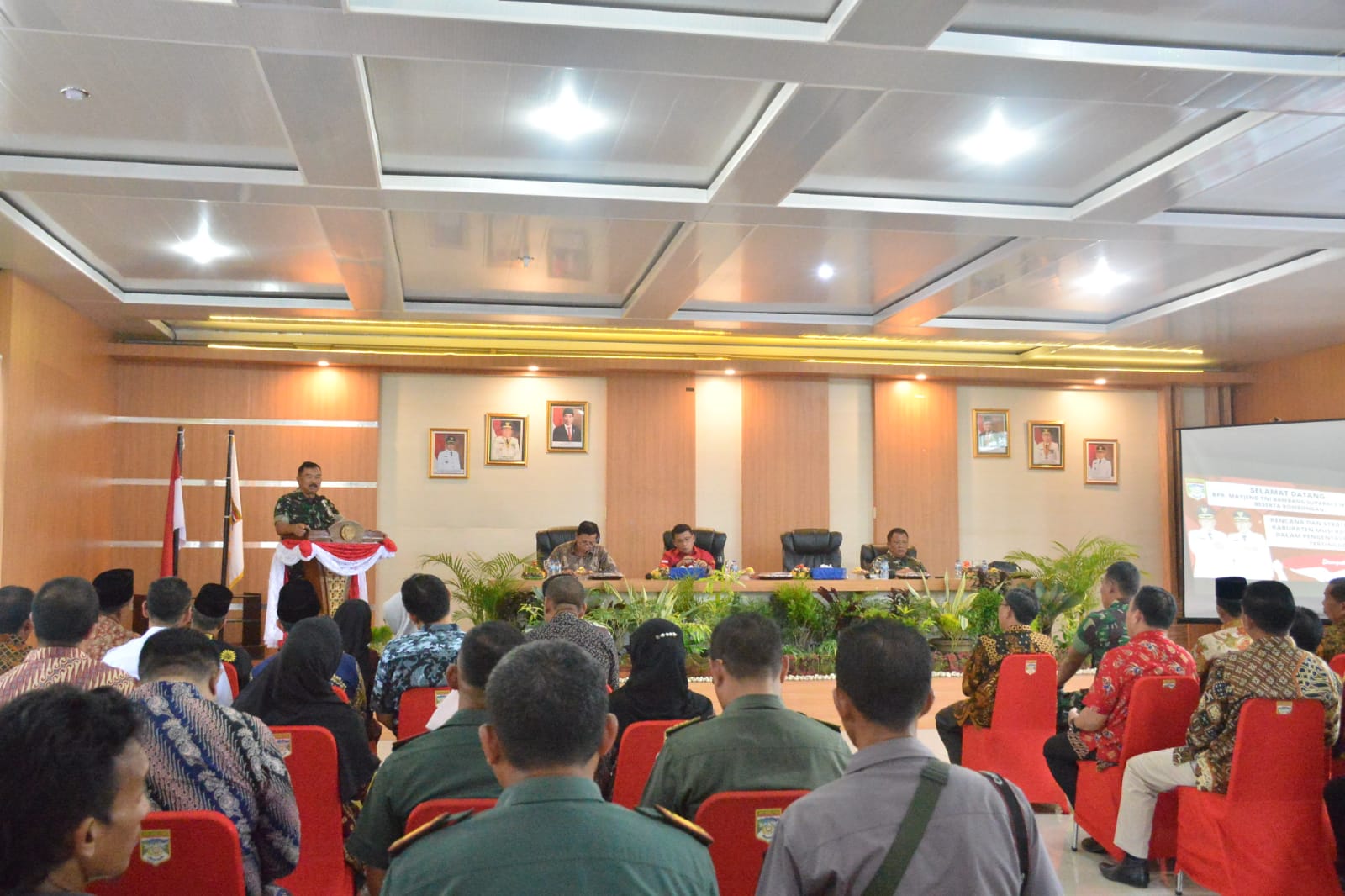 Pemkab Muratara dan TNI Diskusikan Rencana Strategi Mengentaskan Daerah Tertinggal