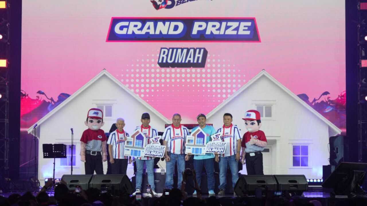 Puncak Perayaan 35 Tahun JNE dengan “Bergerak Bersama” di GBK Basket Hall