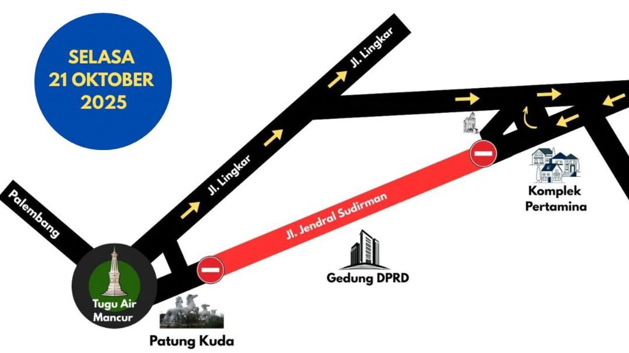 Hindari Macet! Dishub Prabumulih Imbau Pengendara Gunakan Jalan Lingkar Timur Saat Karnaval