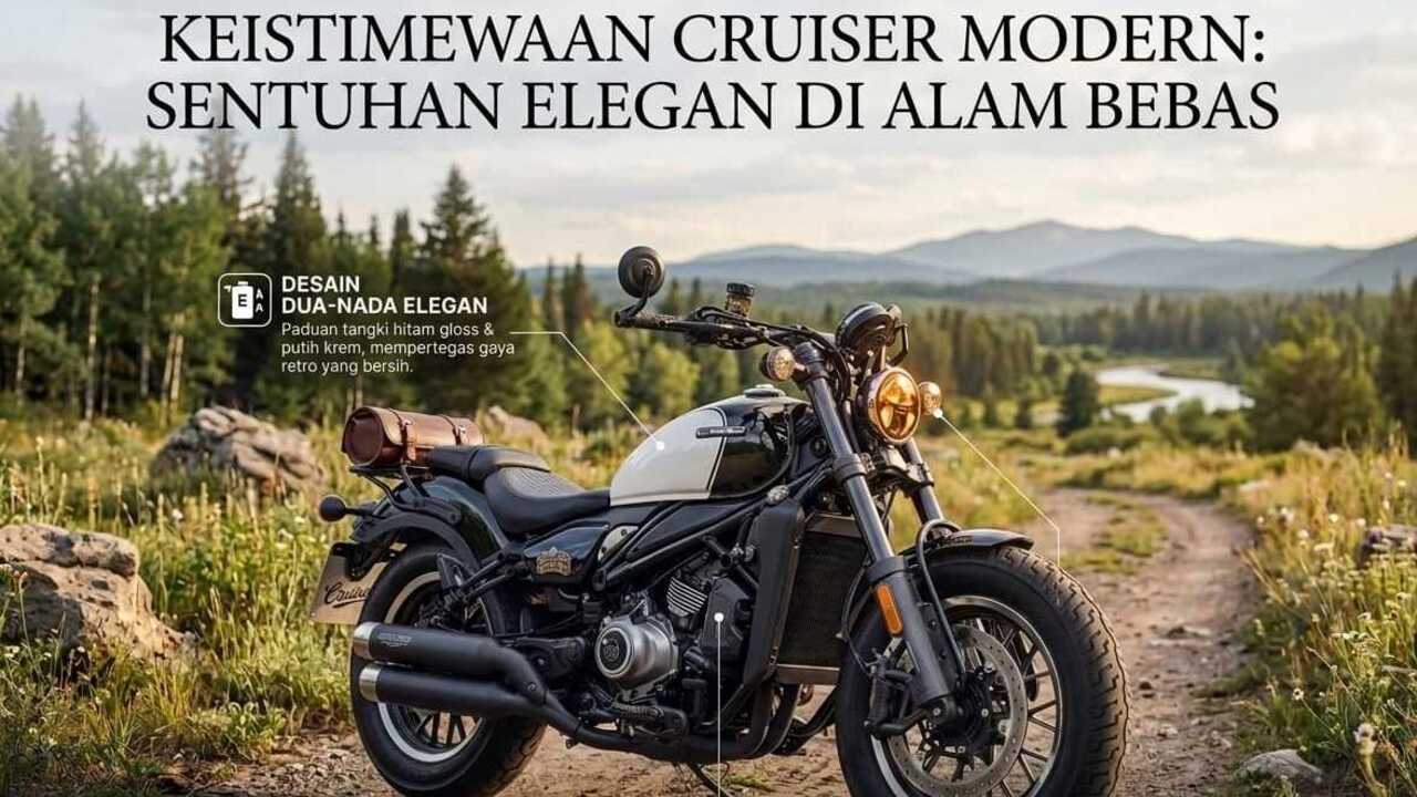 CFMoto 450CL-C Cruiser Bobber 450cc, Fitur Premium dengan Harga Lebih Rasional. 