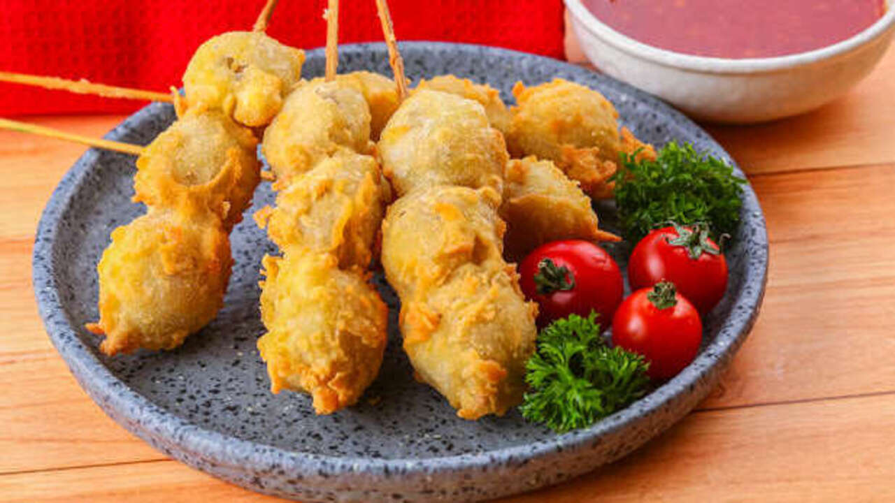 Sate Bakso Crispy, Camilan Kekinian yang Menggugah Selera