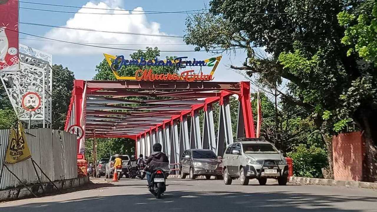 Rehab Jembatan Enim II Dipastikan Mulai September