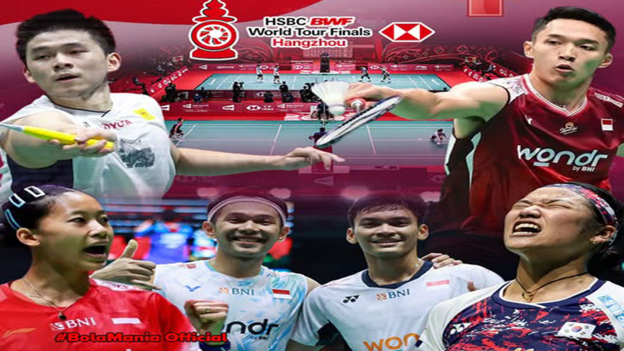 World Tour Finals 2025: Putri KW, Jojo, hingga Fajar/Fikri Tantang Unggulan Dunia.