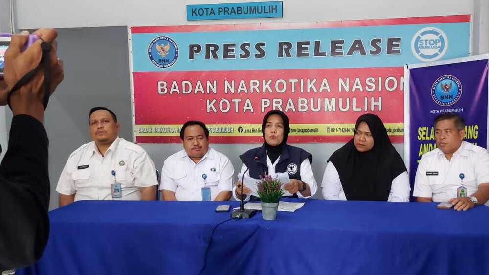 Hasil Tes Urine, BNN Kota Prabumulih Setor PNBP Sebesar Rp593 Juta ke Kas Negara 