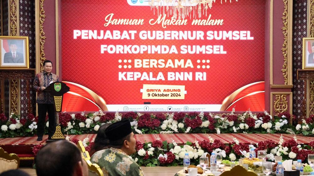 Pj Gubernur Elen Setiadi Gencarkan Pencegahan Penyalahgunaan Narkoba di Sumsel