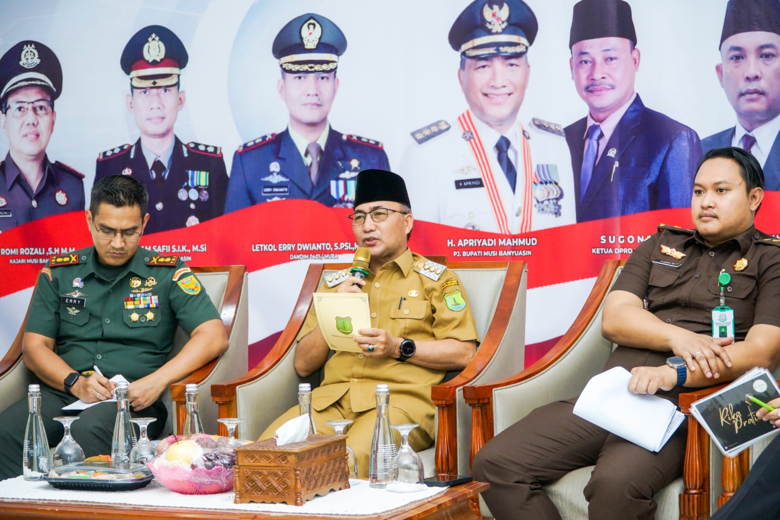 Samakan Persepsi Jaga Situasi Kondusif, Pemkab Muba Gelar Silaturahmi dan Pembinaan Komunikasi Sosial  